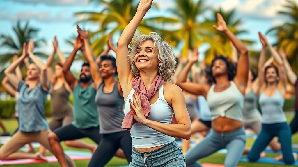 holistic wellness events orlando group yoga lush park
