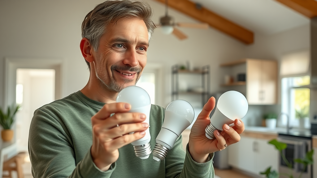 orlando sustainable living tips modern home LED bulbs insulation energy efficiency detail