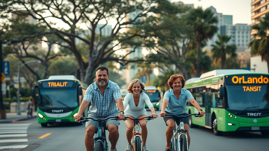 sustainable transportation orlando sustainable living tips bikers public transit electric vehicles
